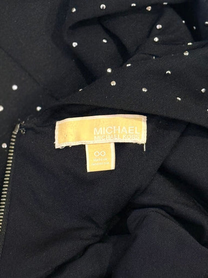 Michael Kors Black Dress with Studded Design