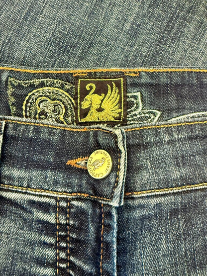 Capri Couture Women's Jeans with Embellished Pockets