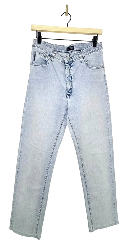 AJ Armani Jeans Light Wash Denim Pants