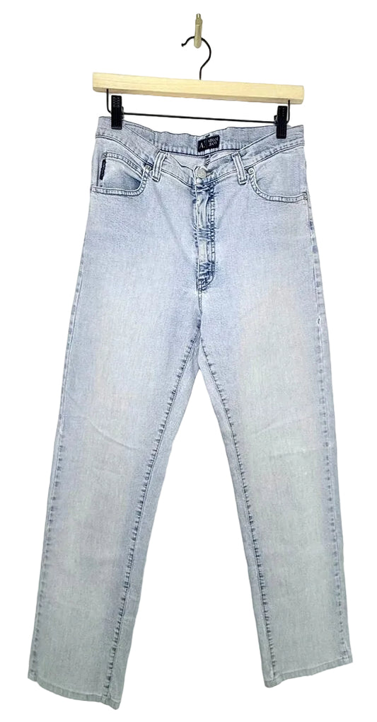 AJ Armani Jeans Light Wash Denim Pants