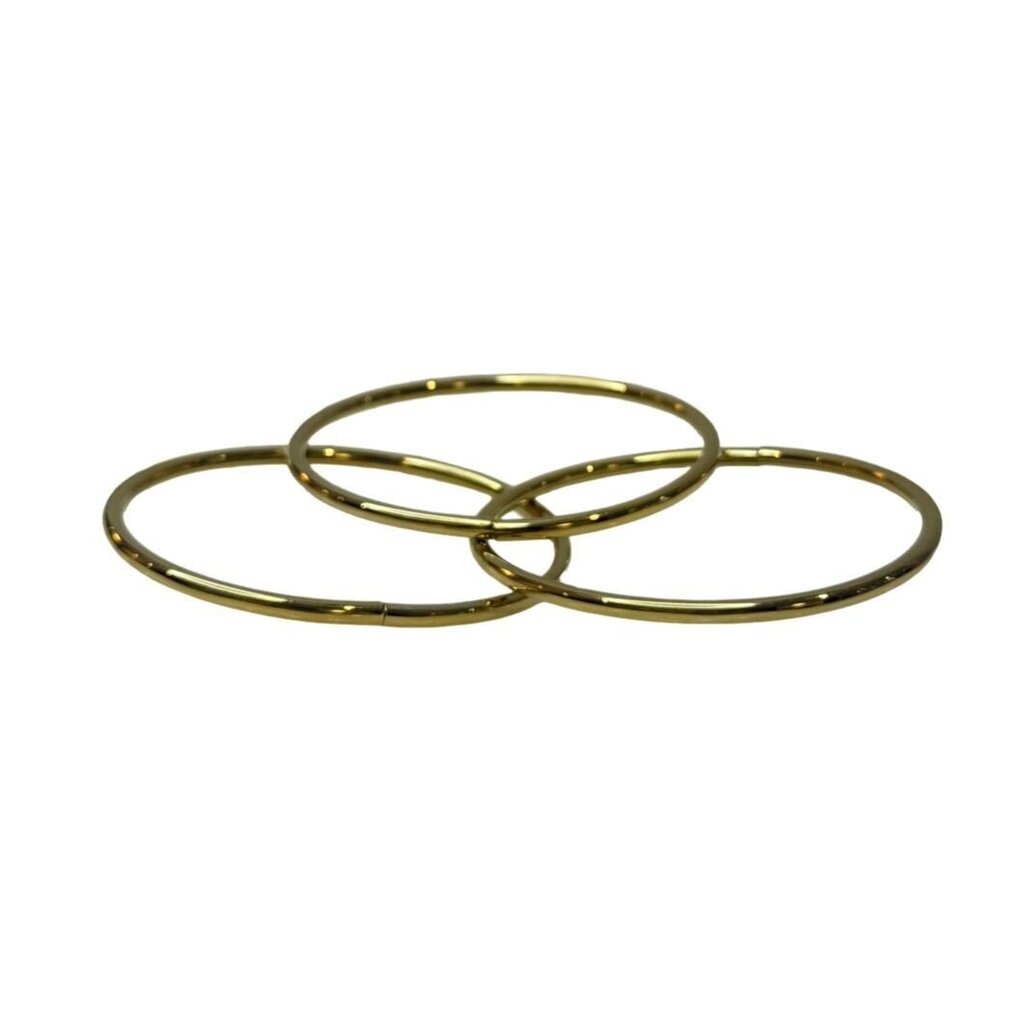 Jenny Bird Gold Hoop Bracelets Set