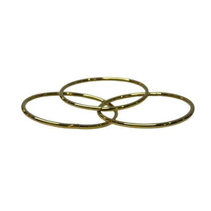 Jenny Bird Gold Hoop Bracelets Set