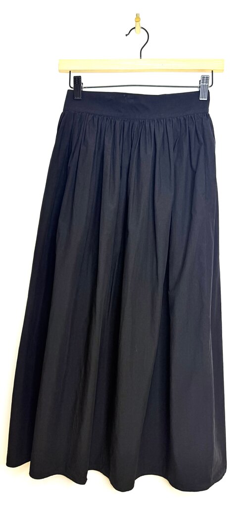 COS Black Midi Skirt