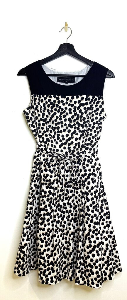 Betty Jackson Black Polka Dot Dress