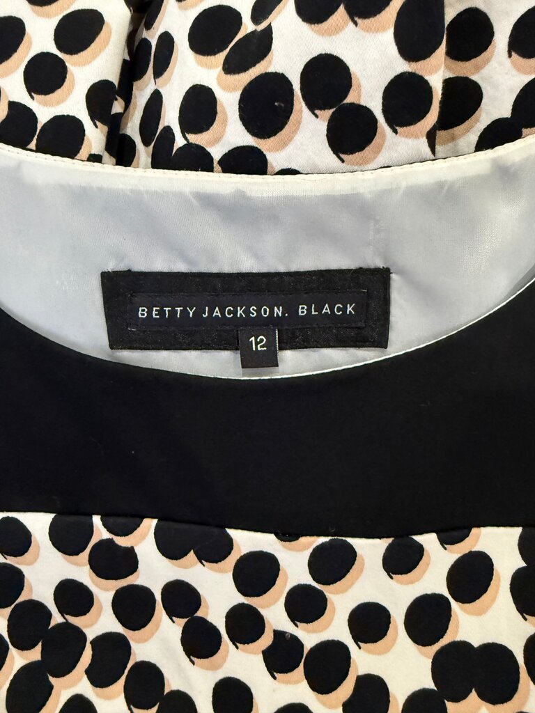 Betty Jackson Black Polka Dot Dress