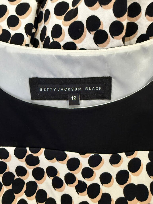 Betty Jackson Black Polka Dot Dress
