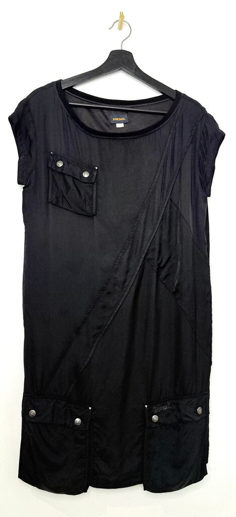 Diesel Black Dress with Pockets
