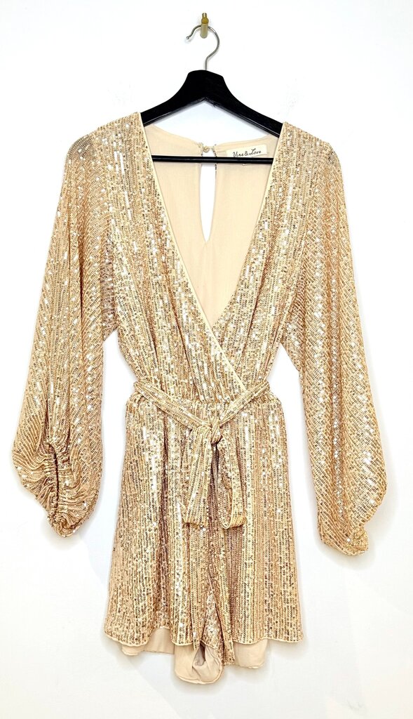 Vine & Love Sequined Romper