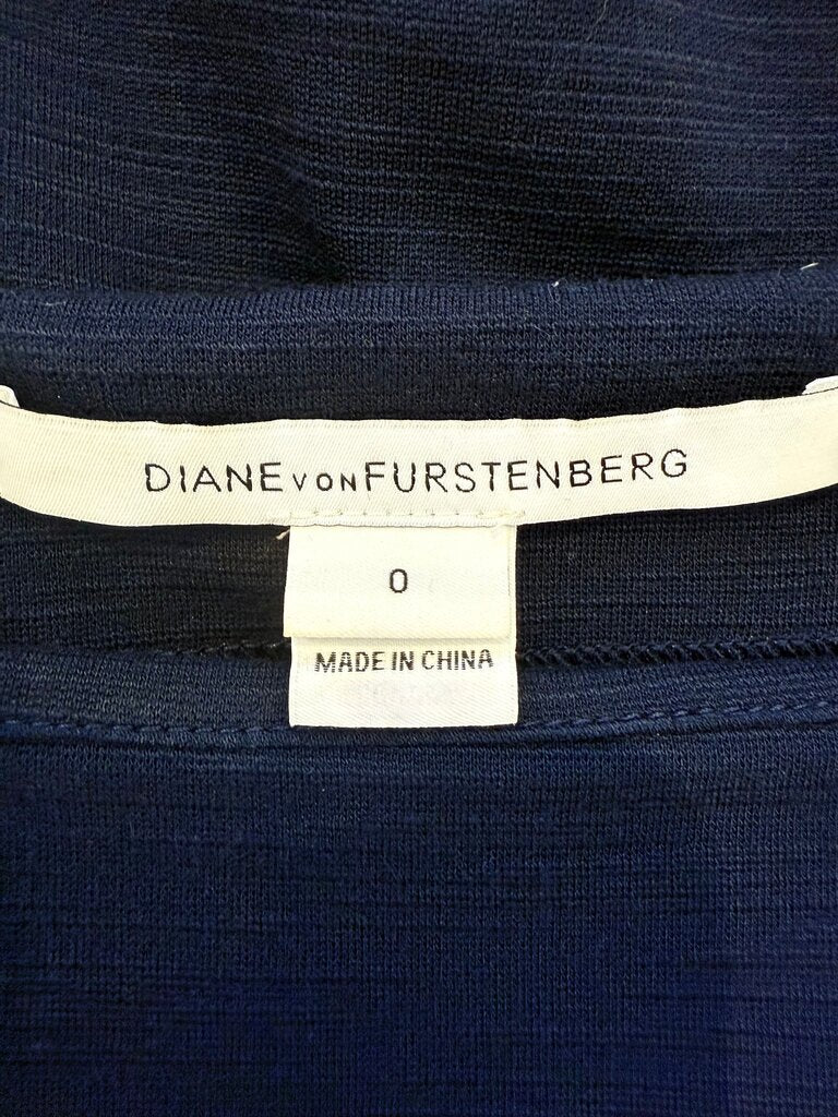 Diane von Furstenberg Navy Dress