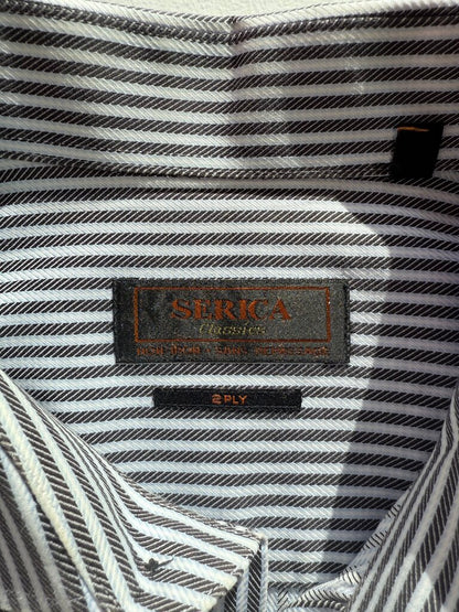 Serica Striped Short Sleeve Shirt