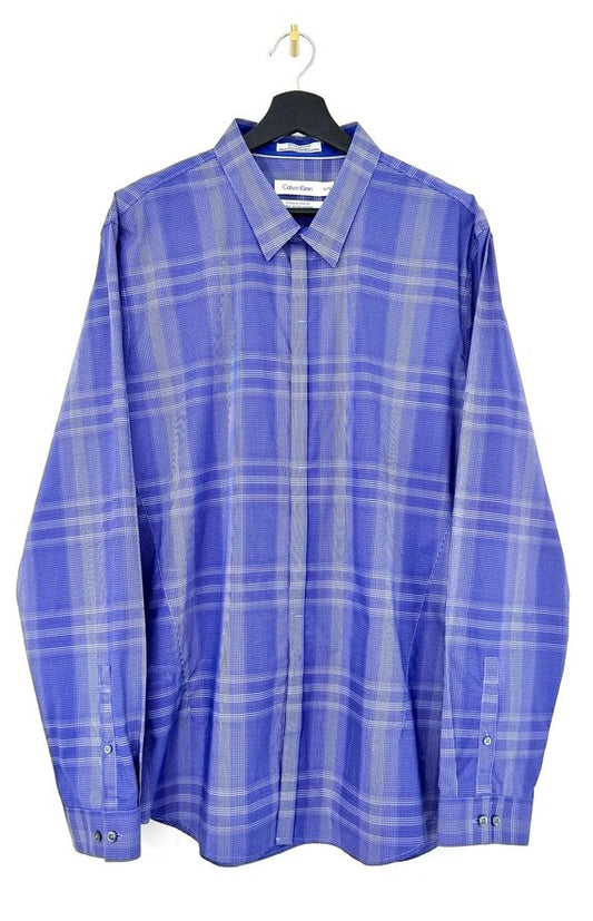 Calvin Klein Extreme Slim Fit Plaid Shirt