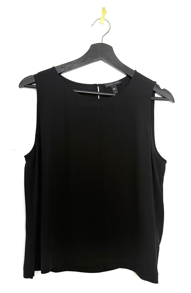 Eileen Fisher Black Sleeveless Top