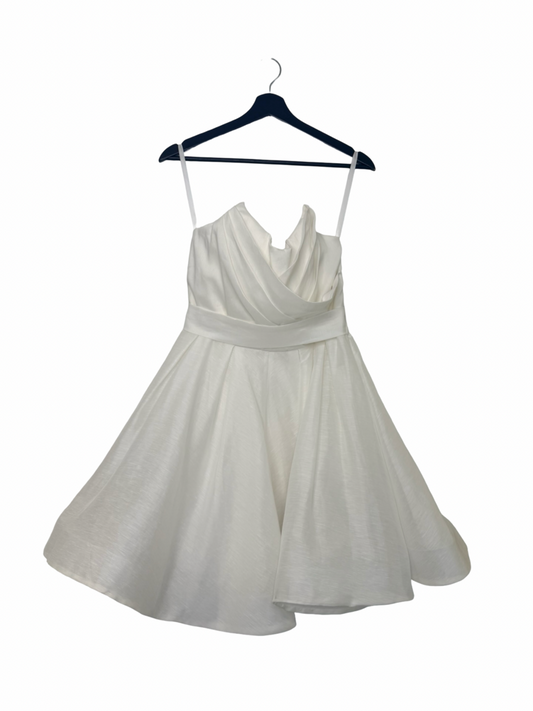 Aqua Blu White Dress