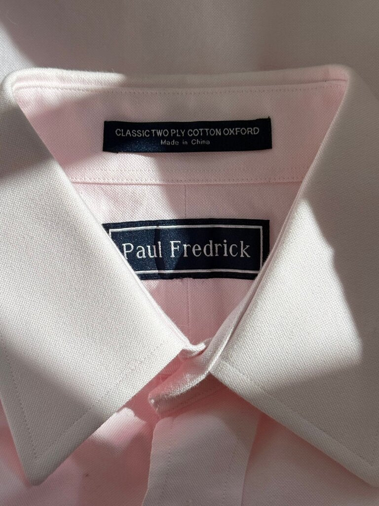 Paul Fredrick Classic Two Ply Cotton Oxford Shirt
