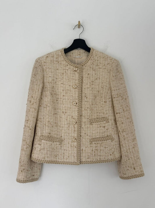 Marie-France Vintage Beige Jacket