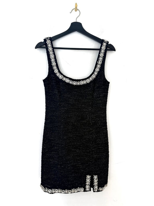 hutch Maye Black Embellished Dress