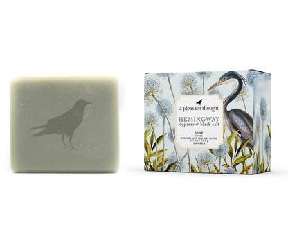 HEMINGWAY | CYPRESS & BLACK SALT | BAR SOAP
